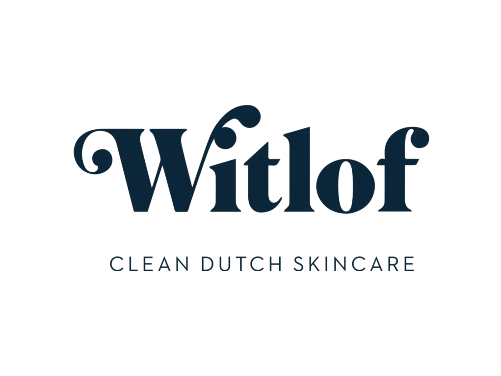 Witlof logo, Clean Dutch Skincare